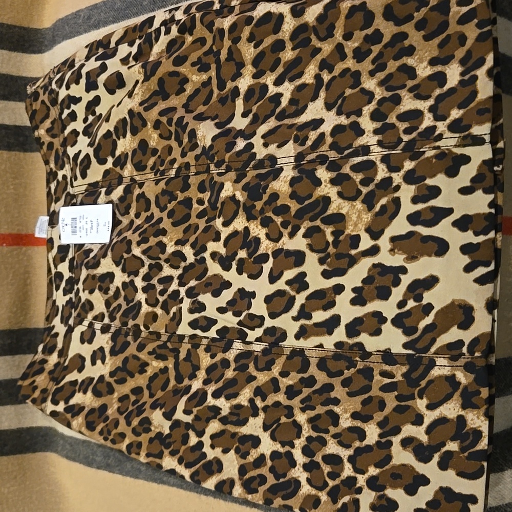 Cache Animal Print Women's Skirt Sz 0 - Picture 1 of 7
